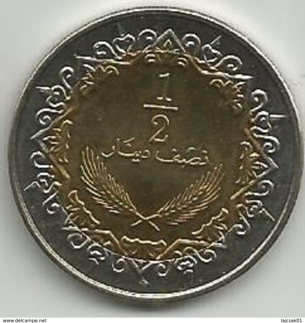 Libya 1/2 Dinar 1372 (2004) High Grade - Libië