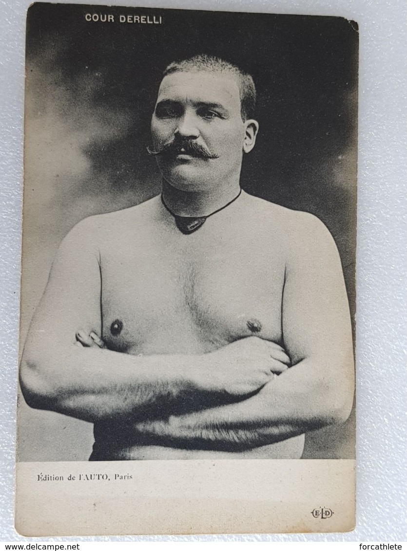 Cour Derelli - Lutte - Wrestling - Ringen - Lutteur - Wrestler - Ringer - Edition De L'Auto - Other & Unclassified