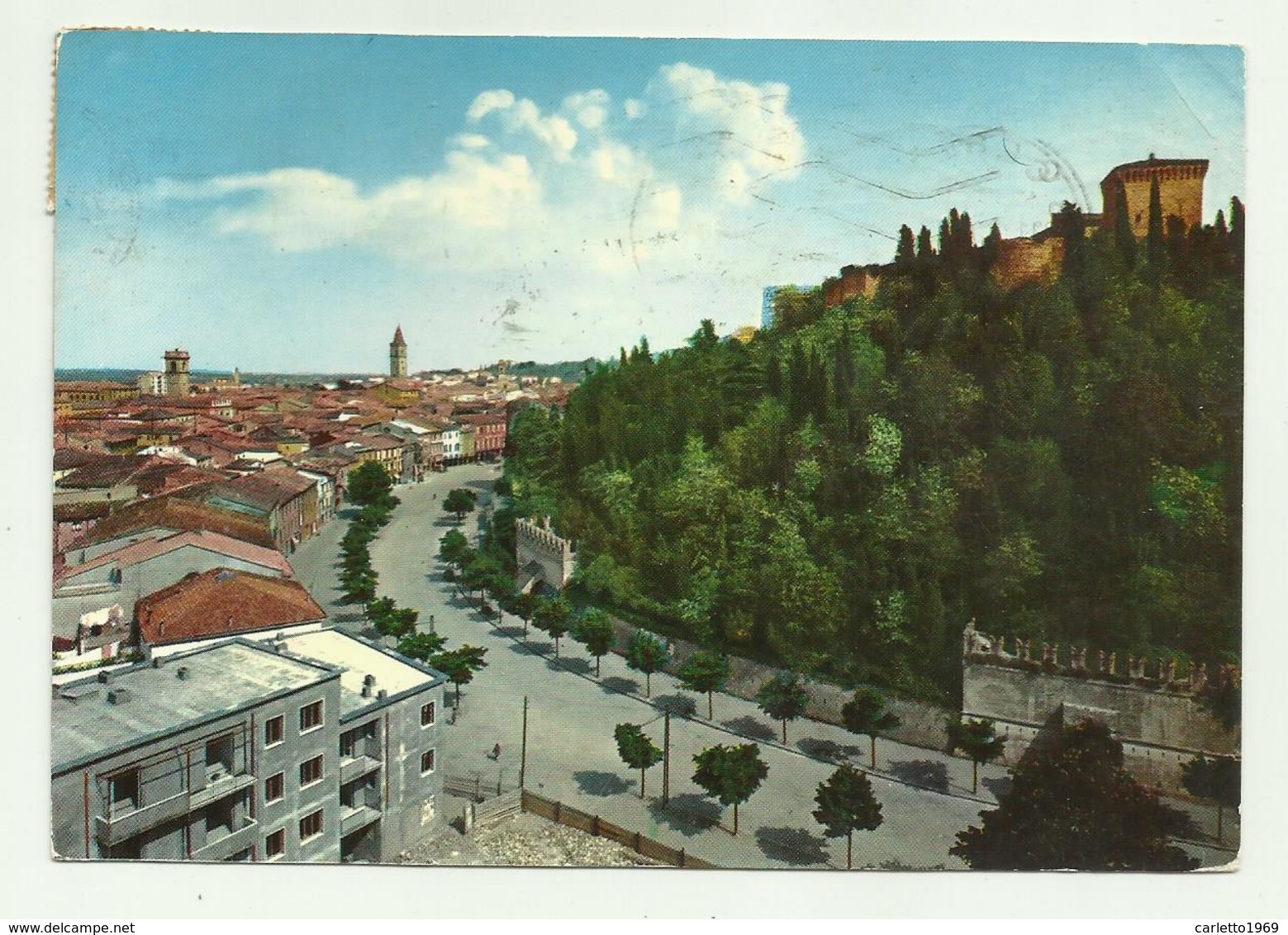 CESENA - VIALE MAZZONI E PARCO DELLE RIMEMBRANZE VIAGGIATA  FG - Cesena