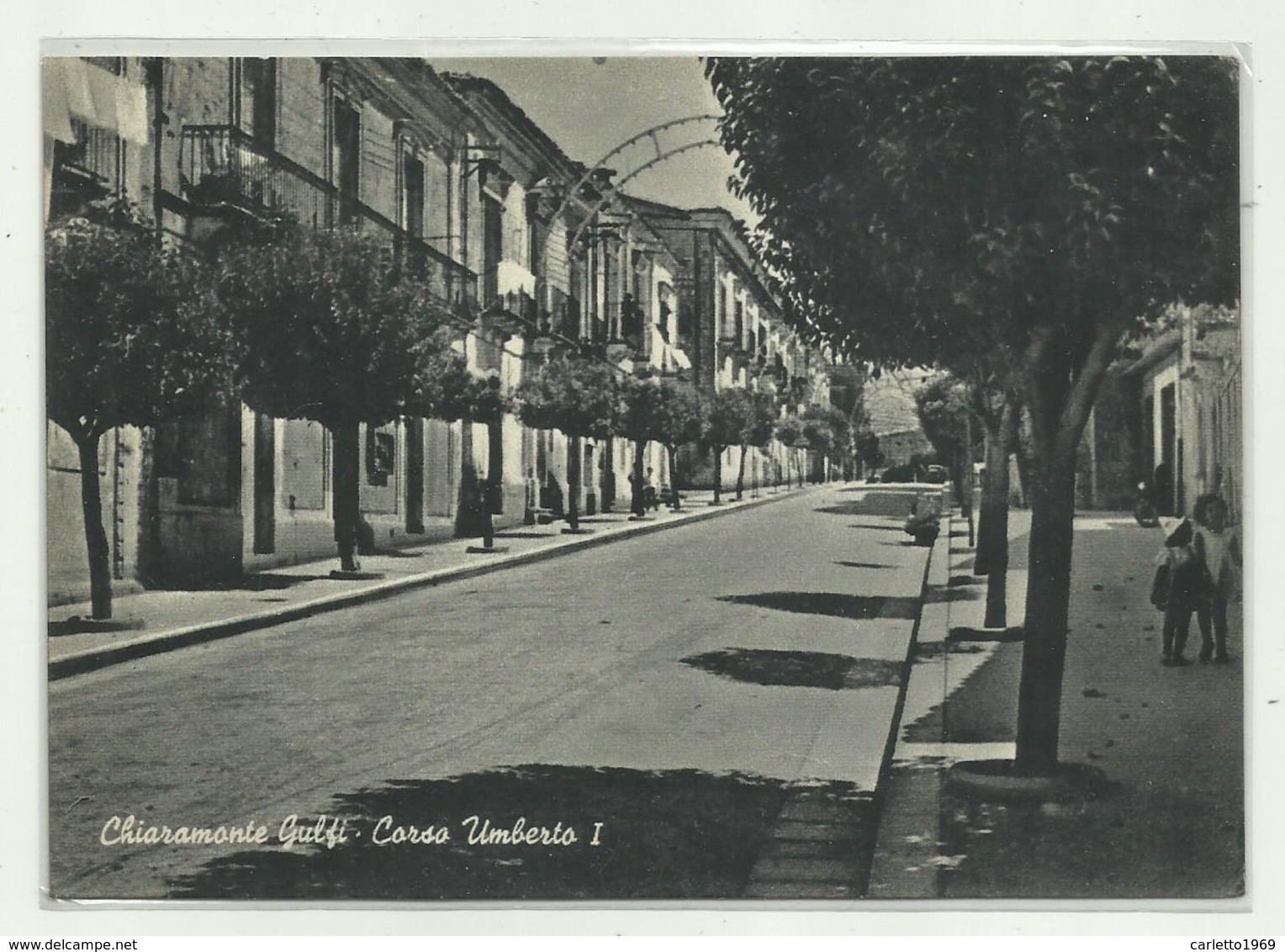 CHIARAMONTE GULFI - CORSO UMBERTO I  VIAGGIATA  FG - Ragusa