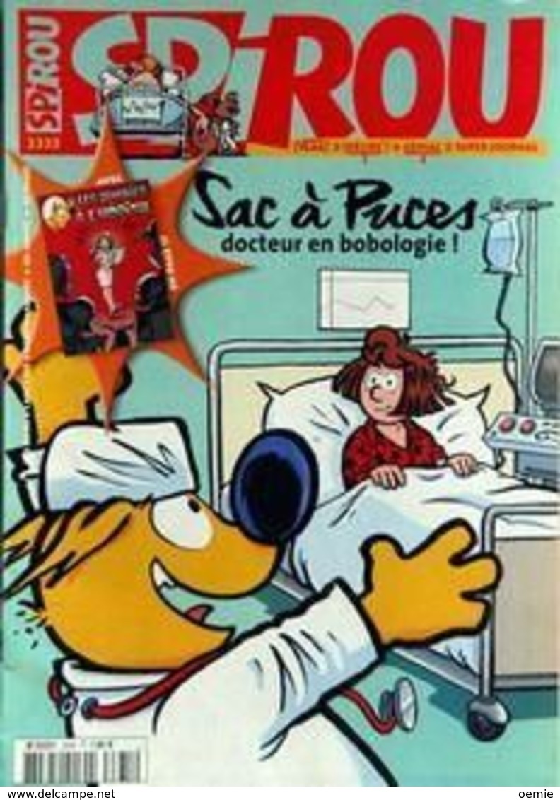 SPIROU  N°   3335  MARS  2002 - Spirou Et Fantasio