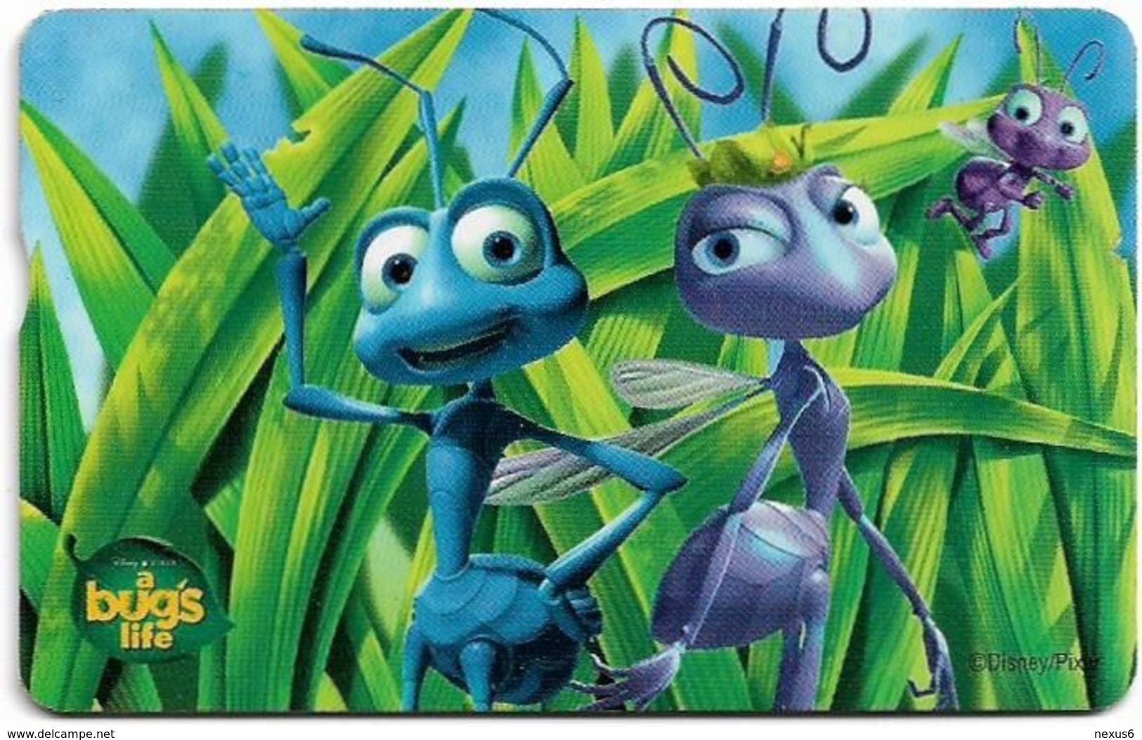 Taiwan - Chunghwa (Chip) - Disney - A Bug's Life, Exp. 31.12.2005, 100U, Used - Taiwan (Formosa)