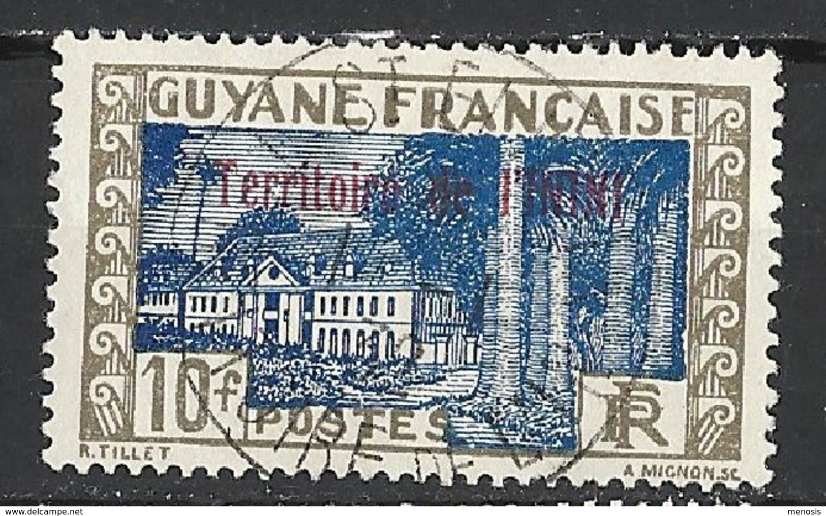 ININI N°27 Avec Cachet Rond St Elie Du "1/1/1932" - Oblitérés