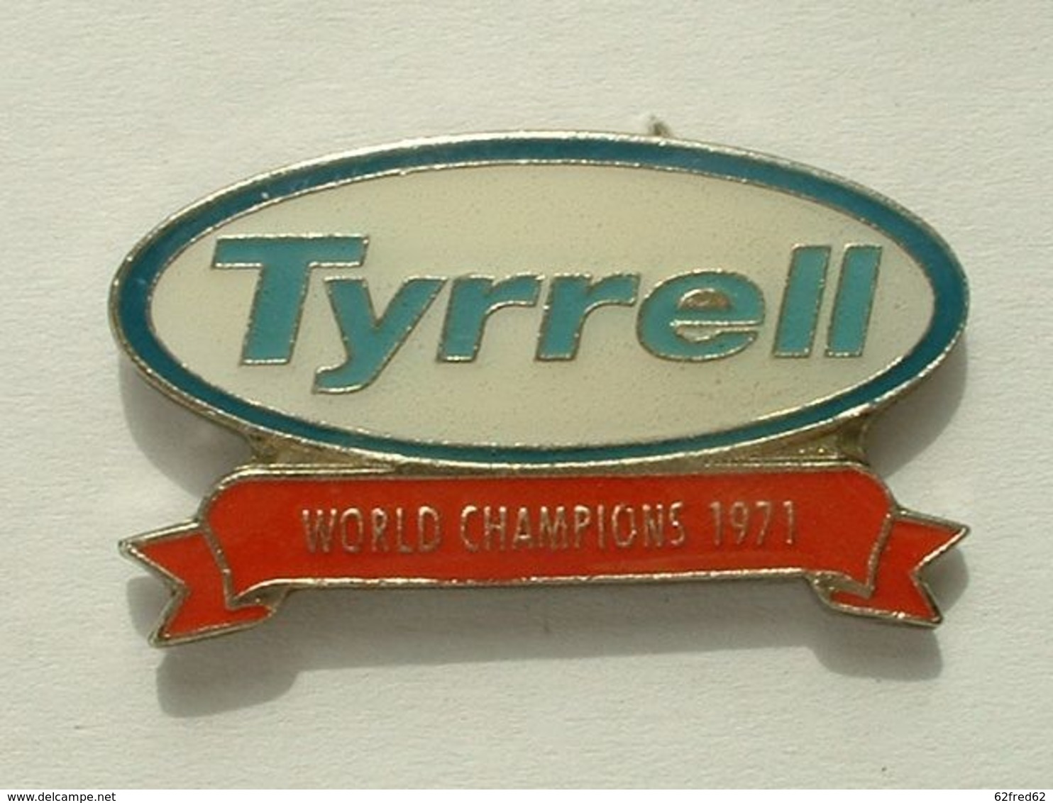 Pin's TYRRELL - WORLD CHAMPIONS 1971 - F1