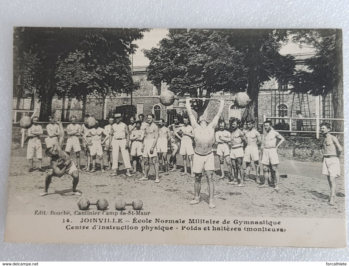 Joinville - Ecole Normale Militaire De Gymnastique - Haltères - Dumbbells - Musculation - Culturisme - Haltérophilie - Altri & Non Classificati