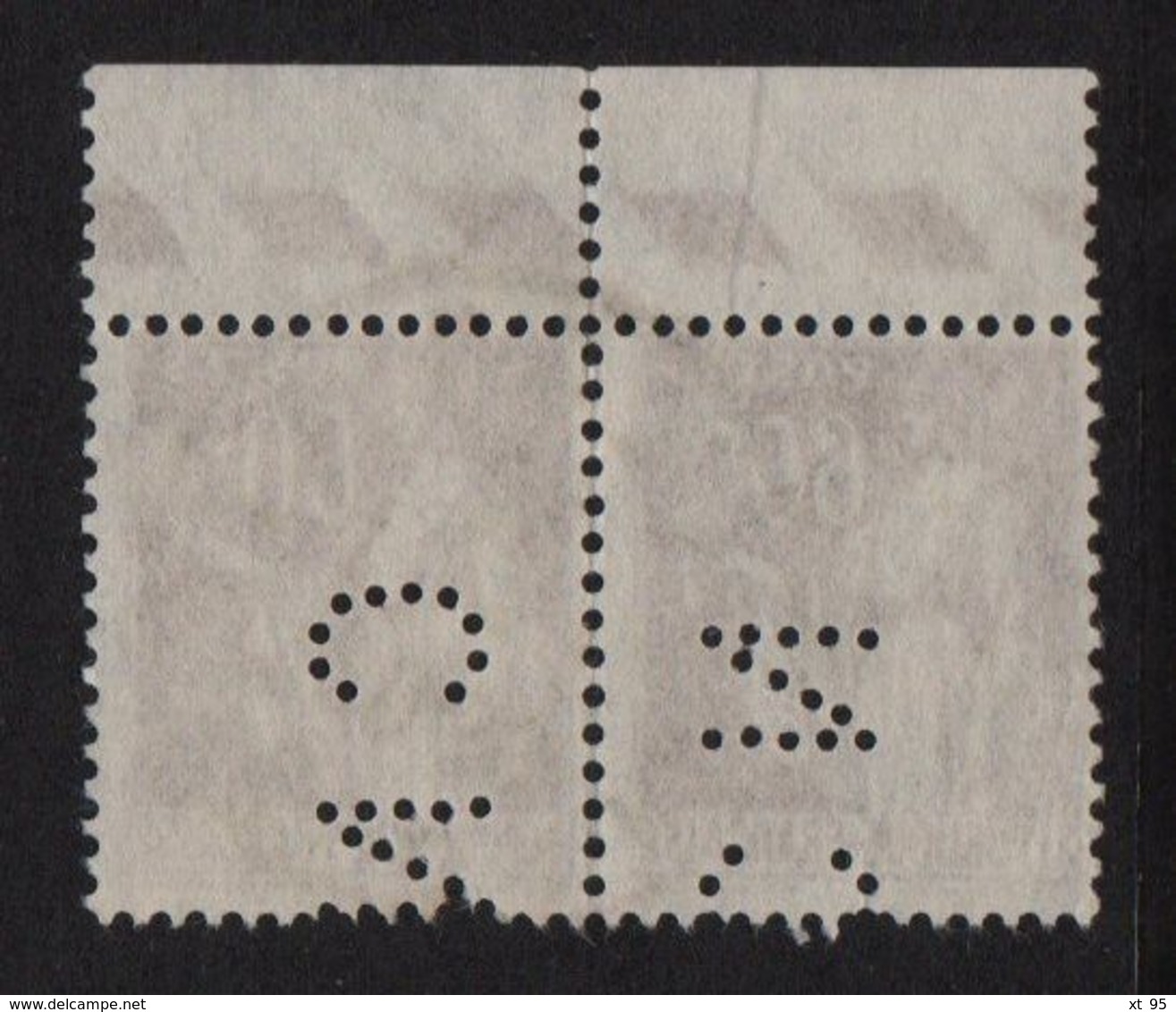 Perforation CN 271  - Credit Du Nord - N°364 - Indice 1 - Type Paix - Sonstige & Ohne Zuordnung