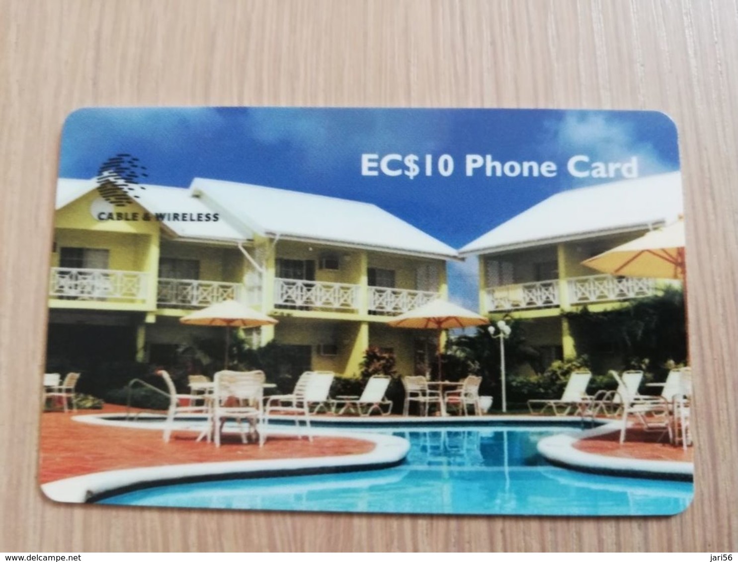 ST LUCIA    $ 10   CABLE & WIRELESS  STL-310A   310CSLA     BAY GARDEN HOTEL     Fine Used Card ** 2457** - Sainte Lucie