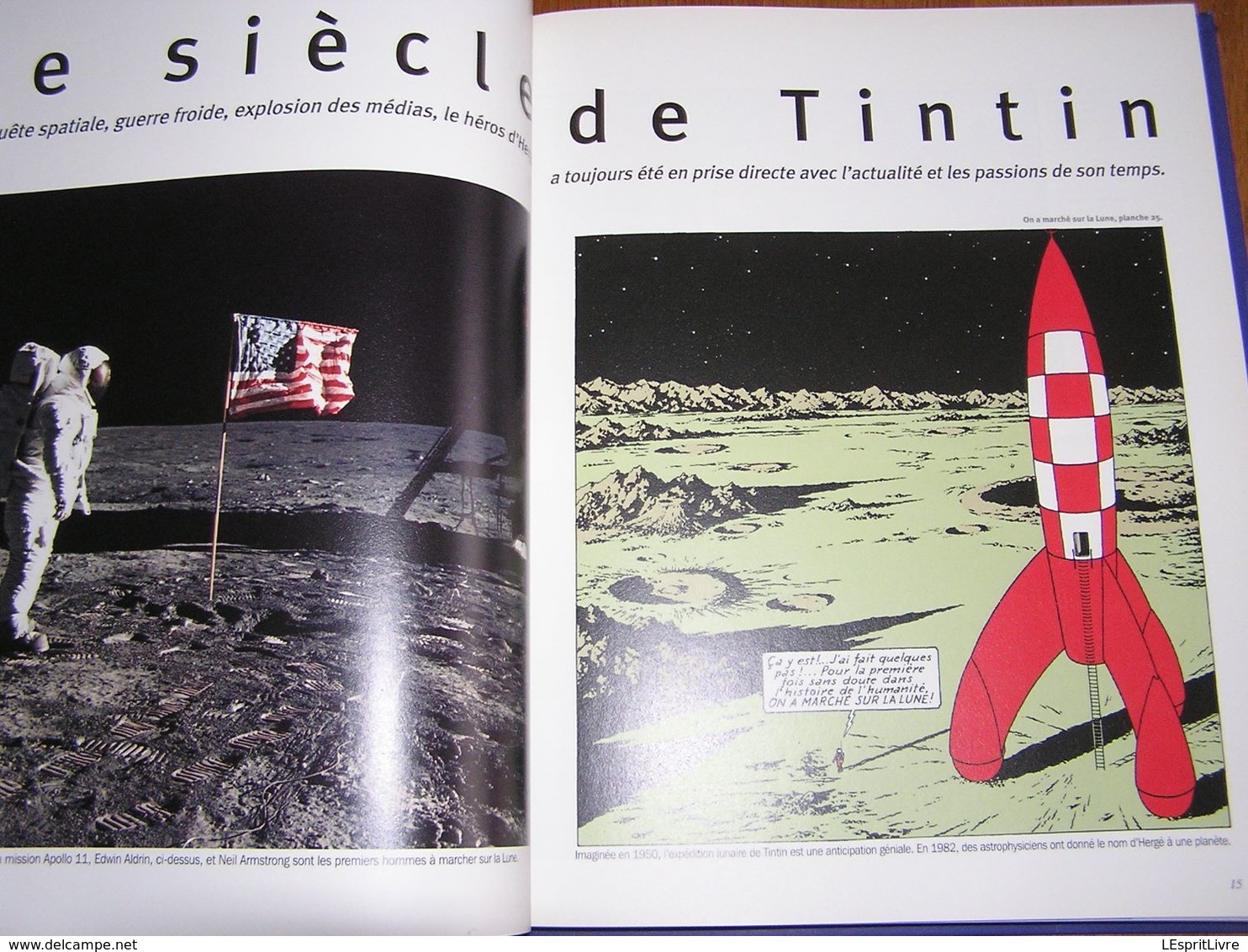 L'ALBUM GEO Tintin Grand Voyageur Du Siècle Hergé Milou Tournesol Haddock Monde Bandes Dessinées BD - Persboek