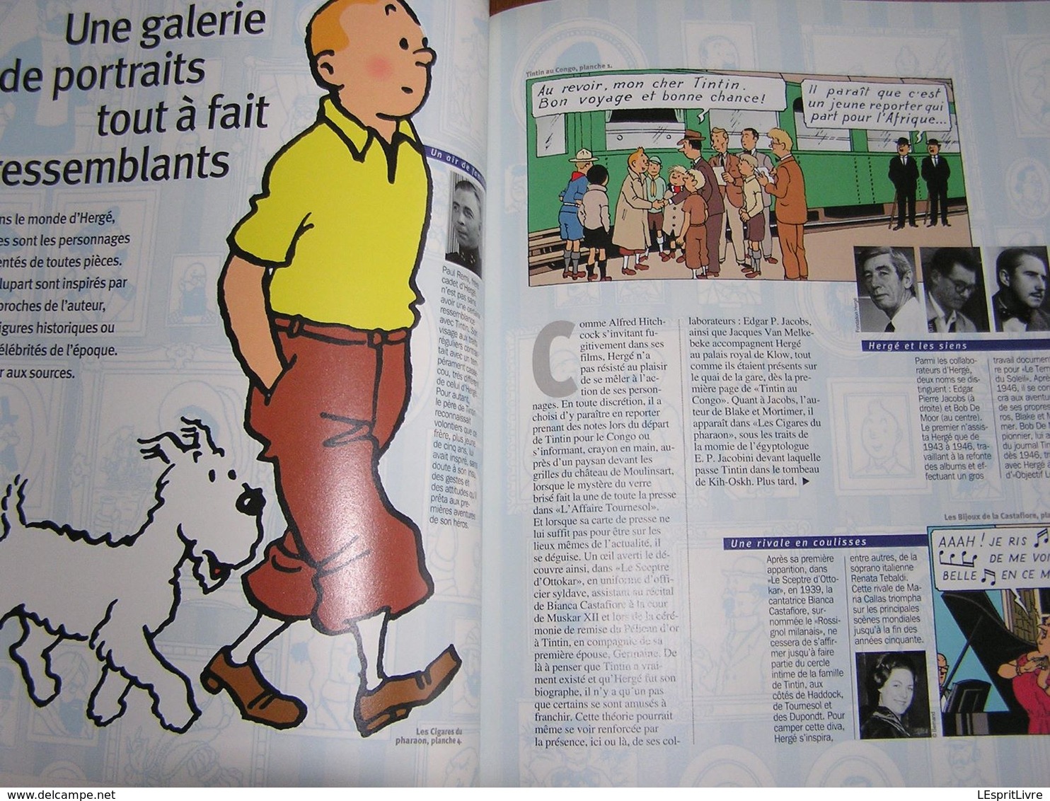 L'ALBUM GEO Tintin Grand Voyageur du Siècle Hergé Milou Tournesol Haddock Monde Bandes Dessinées BD