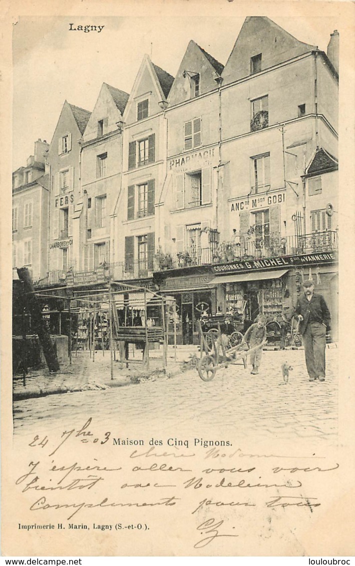 LAGNY SUR MARNE  MAISON DES CINQ PIGNONS - Lagny Sur Marne