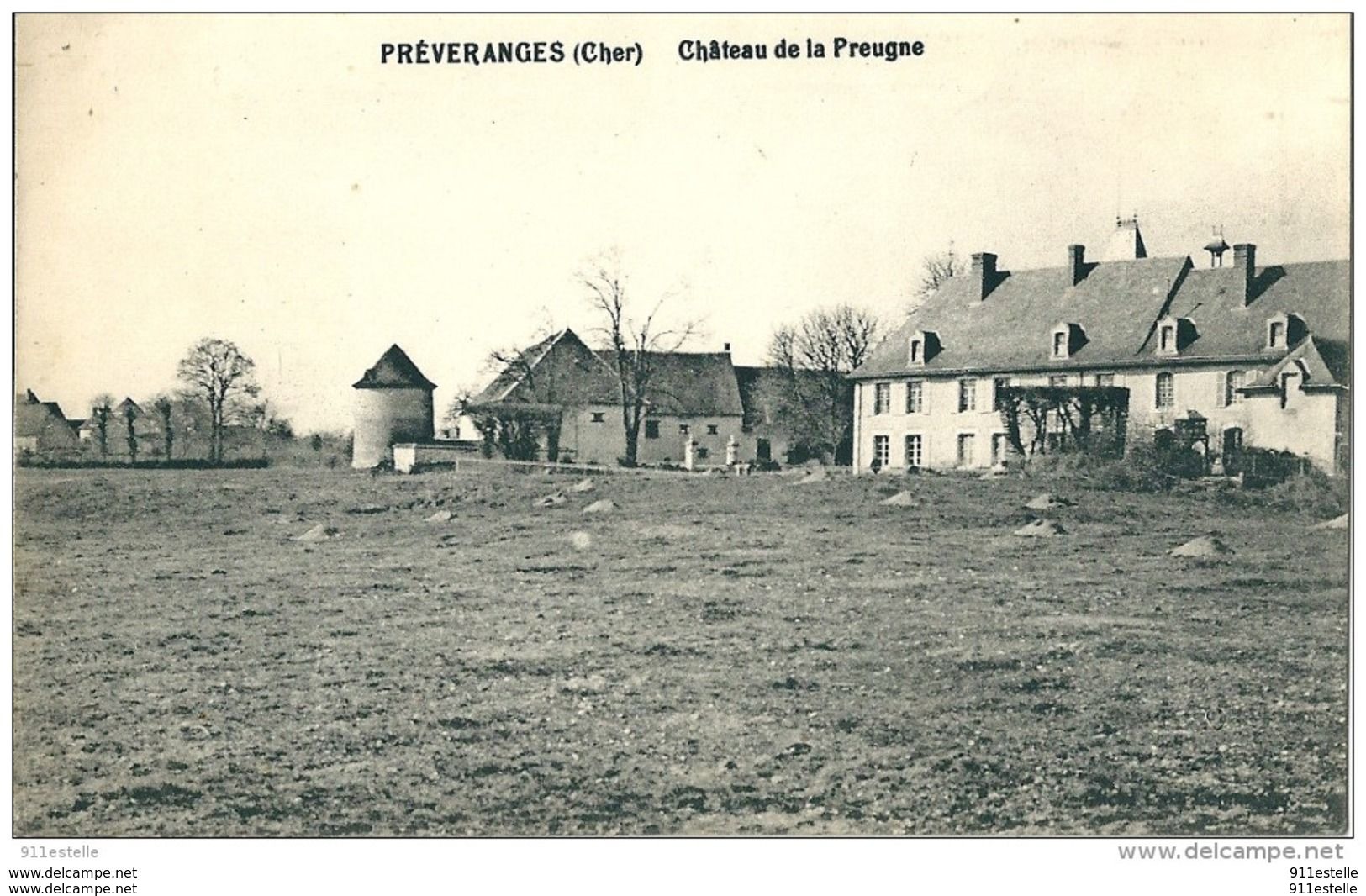 18  PREVERANGES  - Chateau  De La PREUGNE - Préveranges