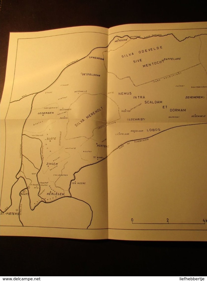 De Sint-Baafsabdij Te Gent En Haar Grondbezit (7e-14e Eeuw) - Door A. Verhulst - 1958  Yyy - Geschichte