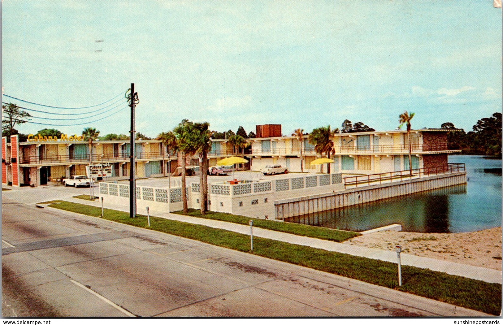 Florida Panama City The Cabana Motel 1960 - Panamá City