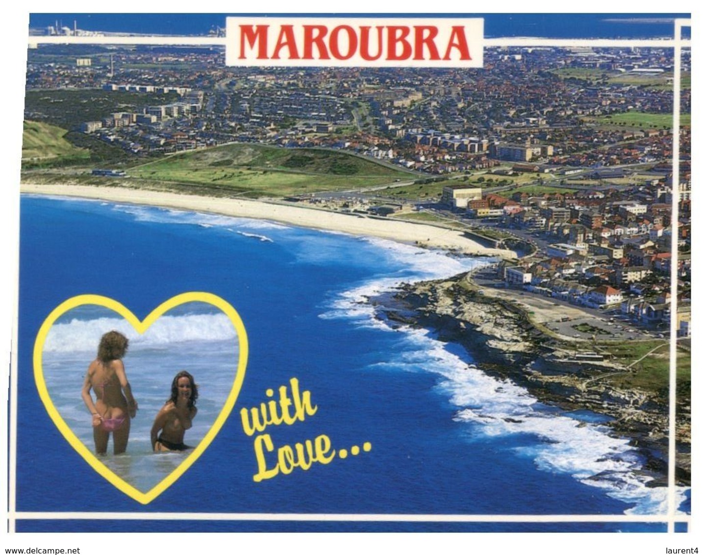 (A 4) Australia - NSW - Sydney - Maroubra Beach (with Nude Girls) - Wollongong