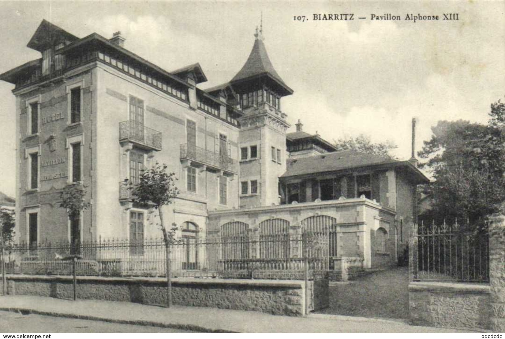 BIARRITZ  Pavillon Alphonse XIII RV - Biarritz