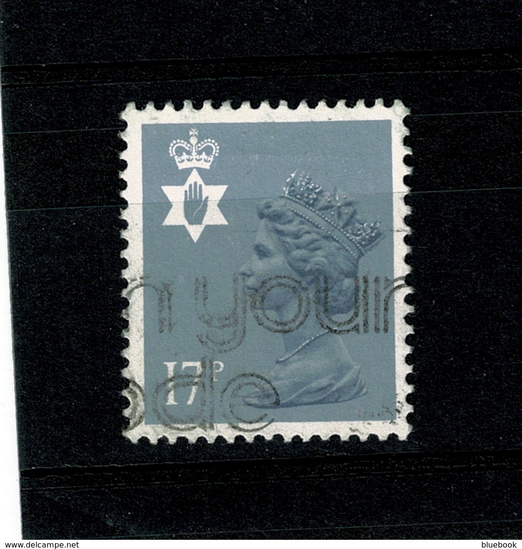 Ref 1375 - Scarce 1986 Northern Ireland Used Stamp - 17p Machin Type II - SG NI43a - Cat £150+ - Irlanda Del Nord