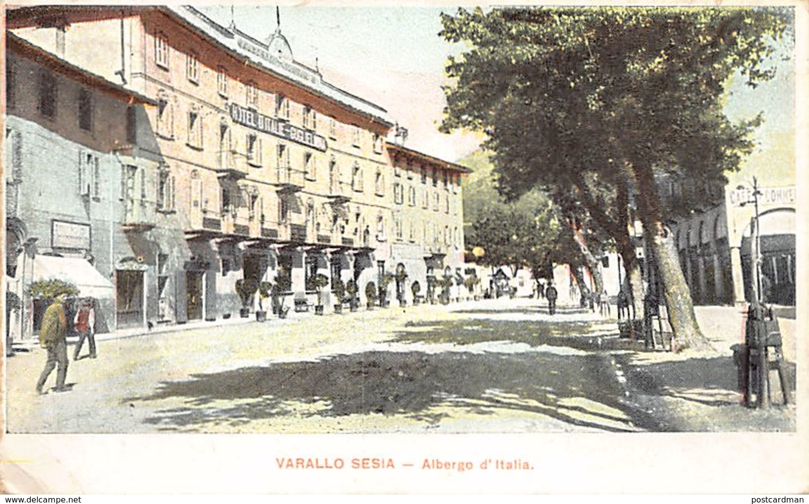 Varallo Sesia (VC) - Albergo D'Italia - Altri & Non Classificati