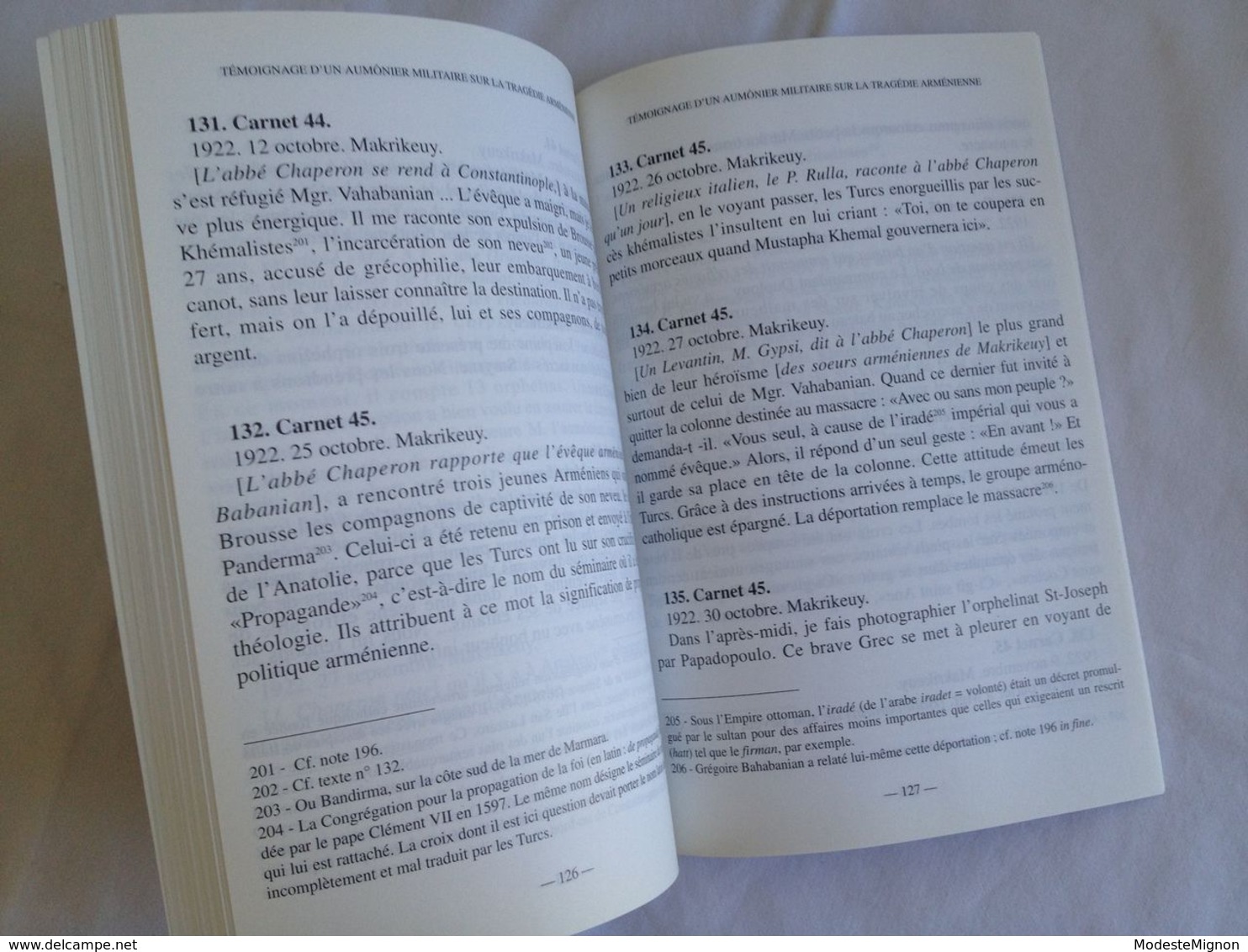 Un aumônier militaire français témoin du drame arménien. Journal de l'abbé Chaperon (Cilicie 1920-Constantinople 1921)