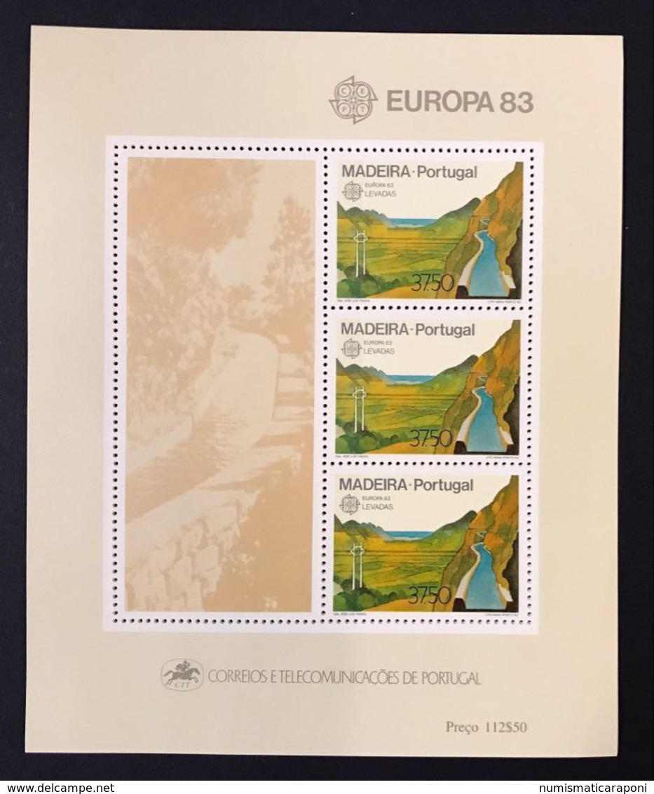 Portogallo Madeira 1983  Europa Cept 1983 Foglietti Set - Local Post Stamps