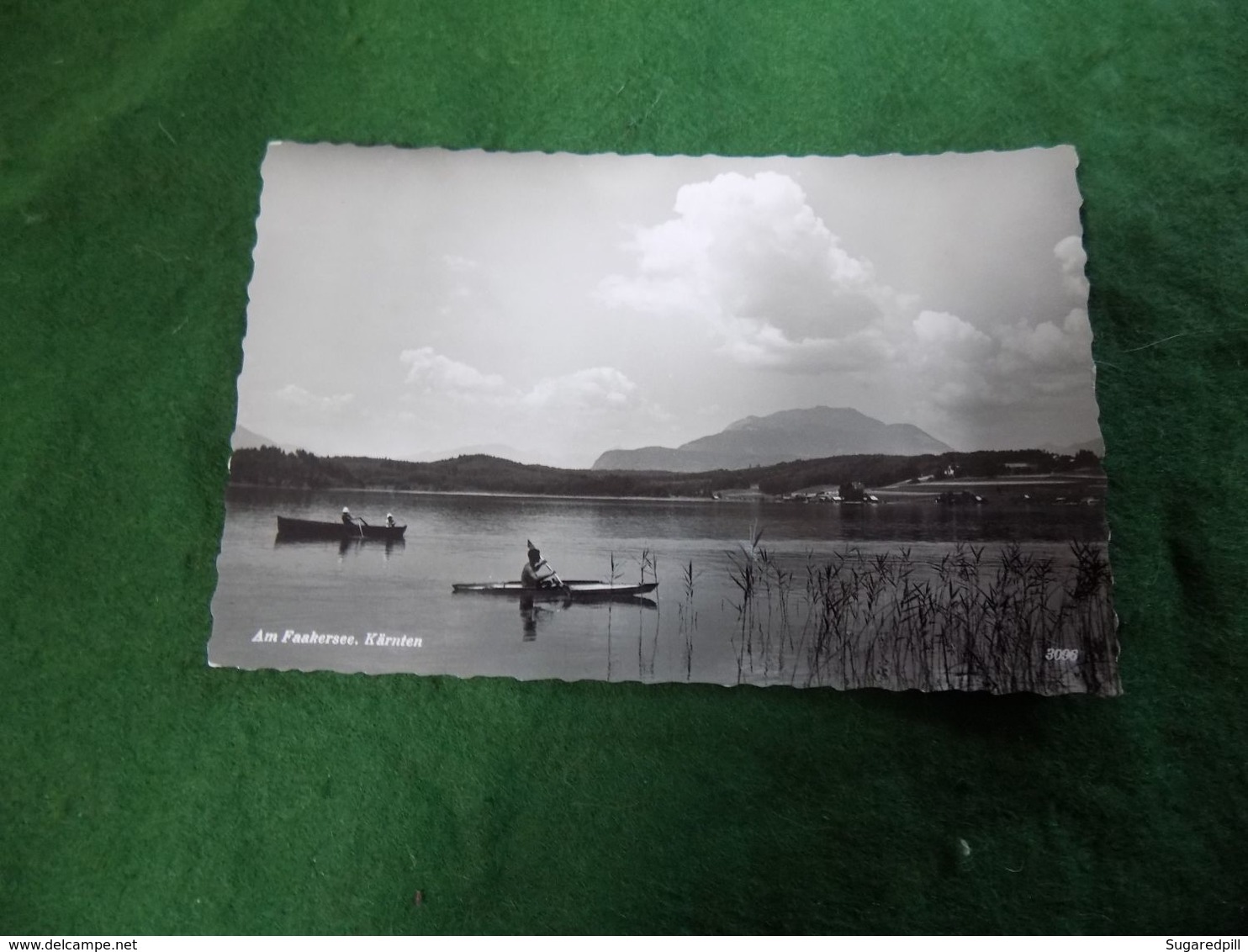 VINTAGE AUSTRIA: AM FAAKERSEE Karnten B&w 1963 - Faakersee-Orte