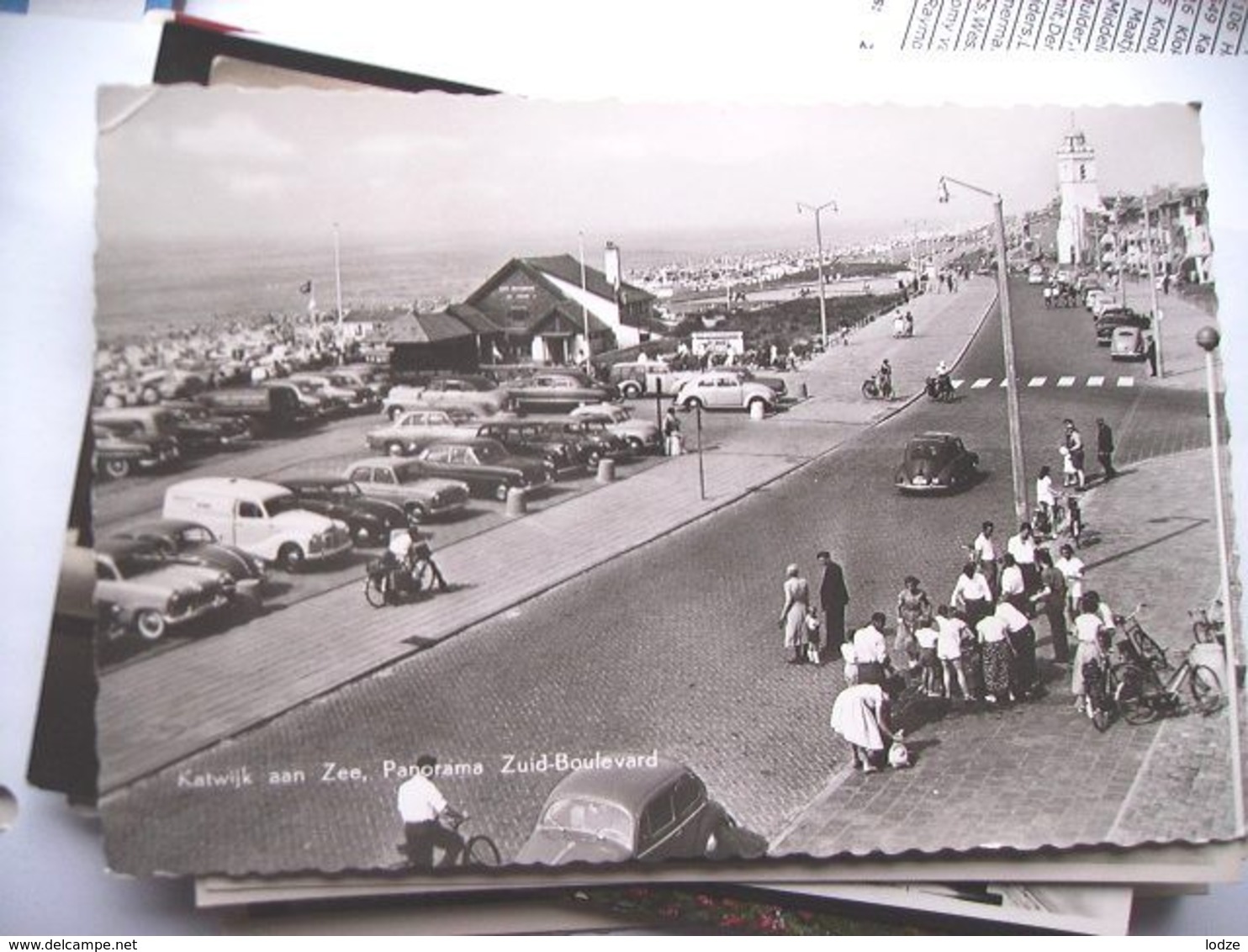 Nederland Holland Pays Bas Katwijk Panorama Van De Drukke Boulevard - Katwijk (aan Zee)