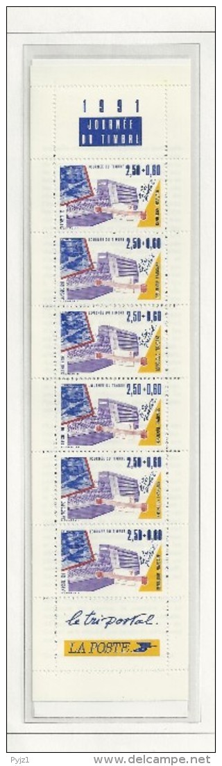 1991  MNH France Carnet/booklet, Postfris - Dag Van De Postzegel