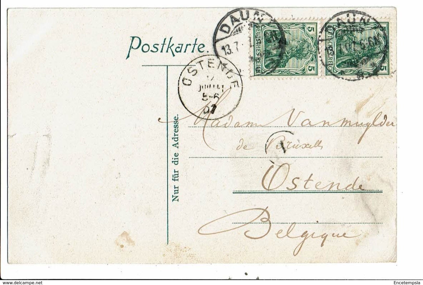 CPA-Carte Postale-Germany-Burgen Von  Manderscheid- 1907-VM18027 - Manderscheid