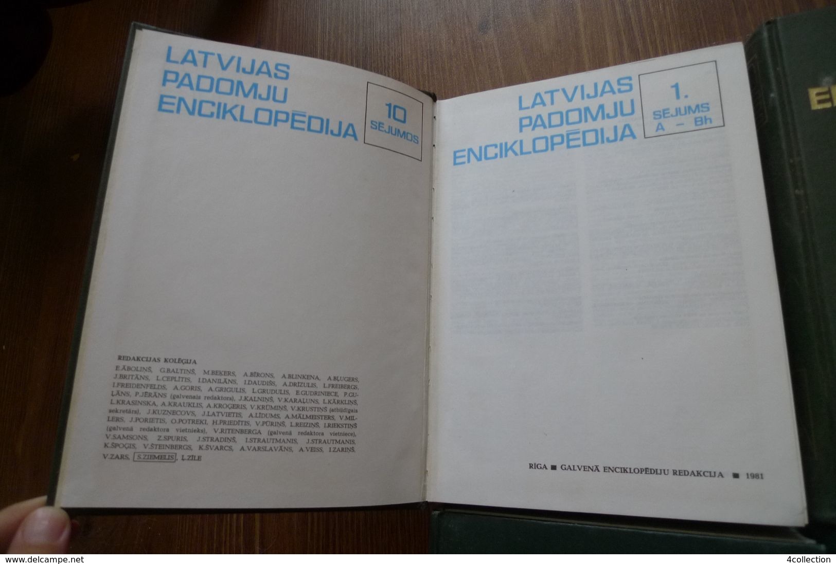 LPE Riga 1981 Old Illustrated Book Soviet Latvia ENCYCLOPAEDIA 11psc. Volumes Latvian Set Of Books - Enzyklopädien