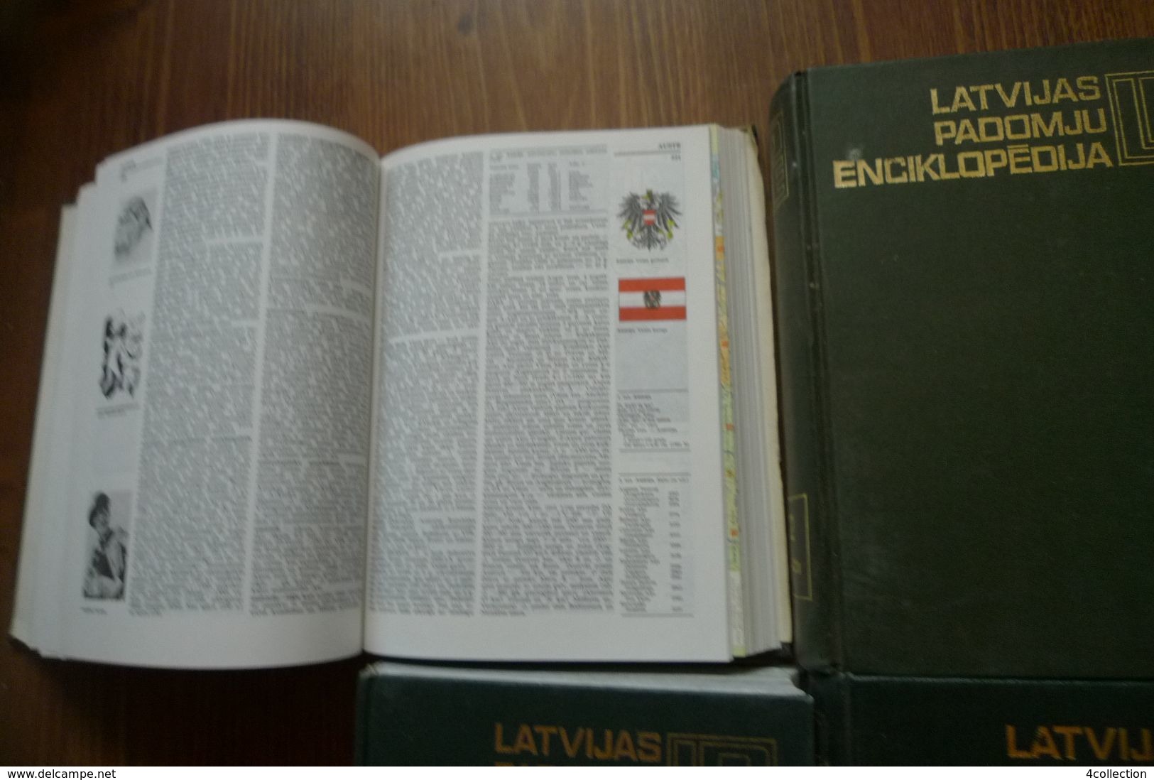 LPE Riga 1981 Old Illustrated Book Soviet Latvia ENCYCLOPAEDIA 11psc. Volumes Latvian Set Of Books - Encyclopédies