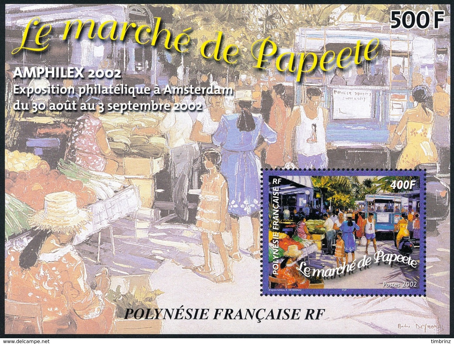 POLYNESIE Année complète 2002 + BF (NEUF ** MNH) : Yv. 656 à 681 + BF 28  (27 tp)  ..Réf.POL25070