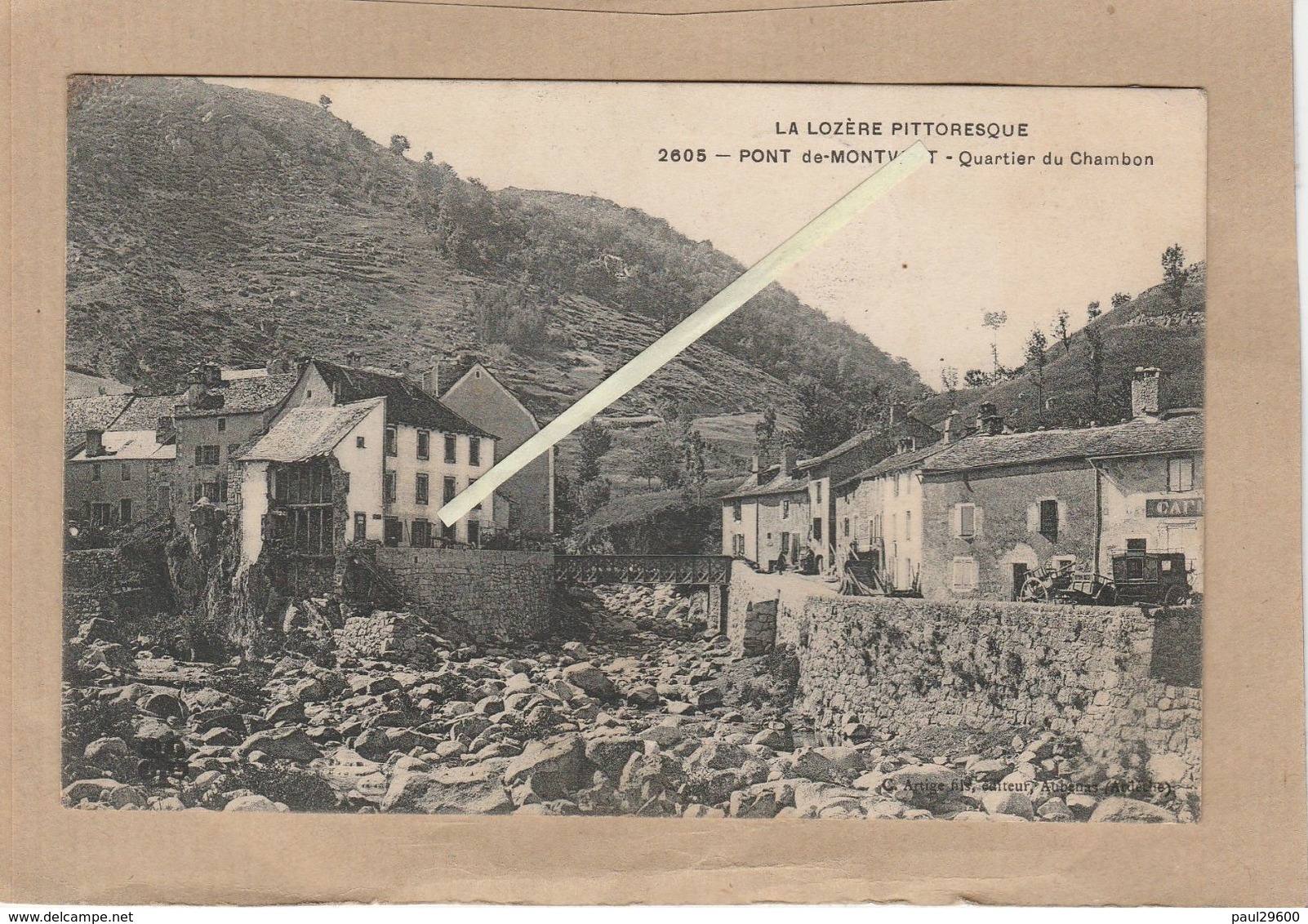 Dept 48 : ( Lozère ) Pont-de-Montvert, Quartier Du Chambon. - Other & Unclassified