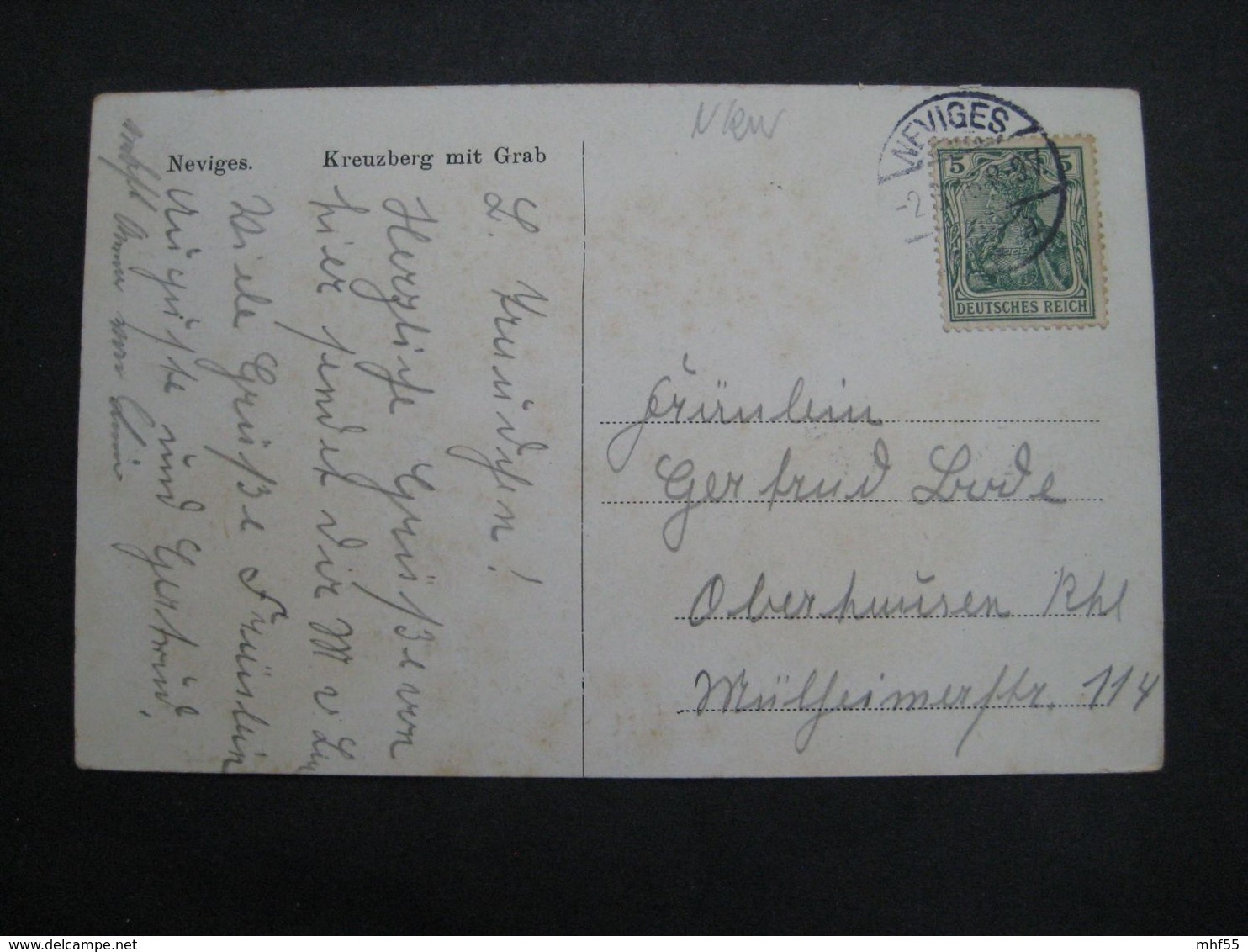 # AK 1915 Neviges - Kreuzberg - Velbert