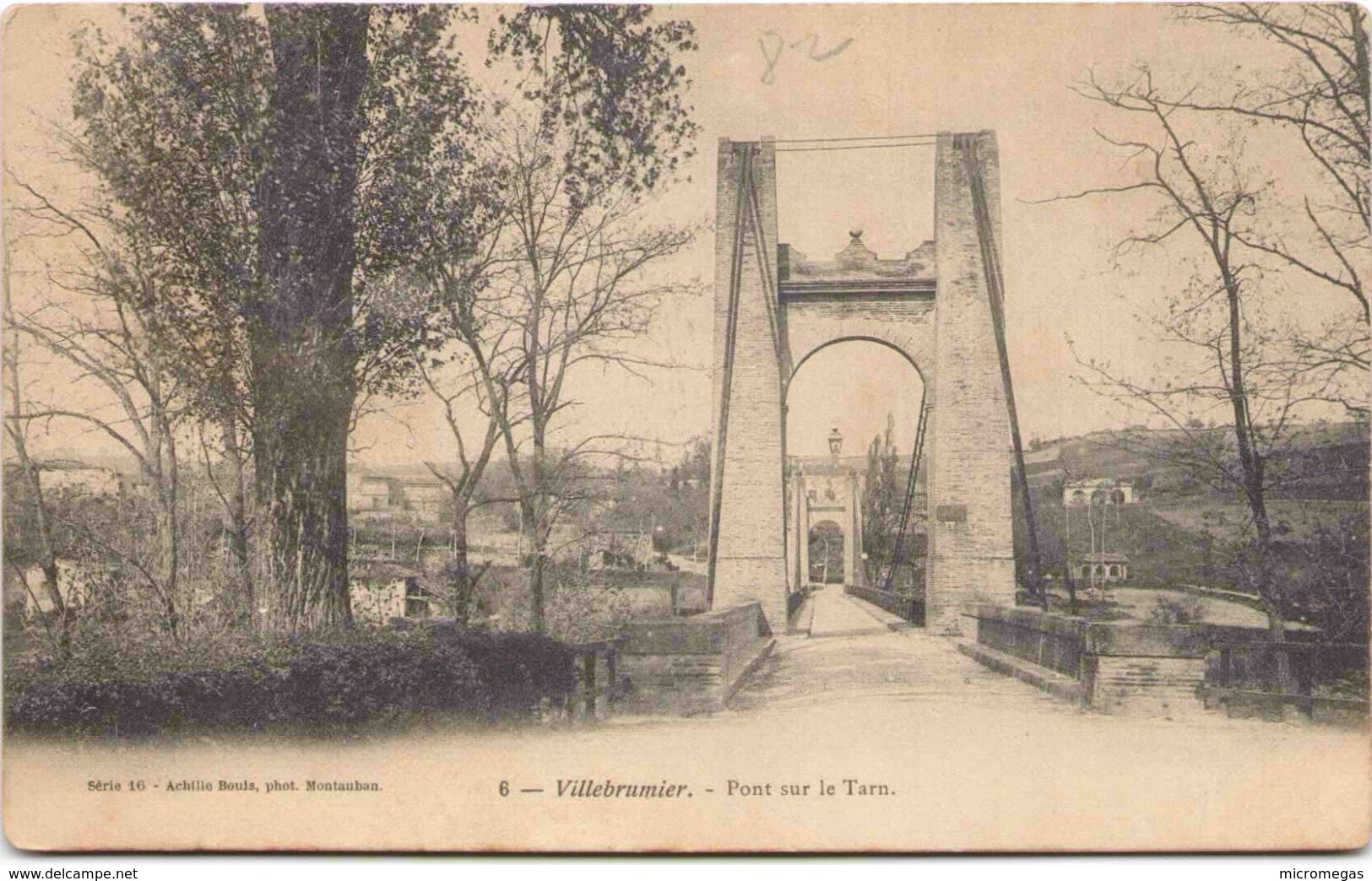 82 - VILLEBRUMIER - Pont Sur Le Tarn - Villebrumier