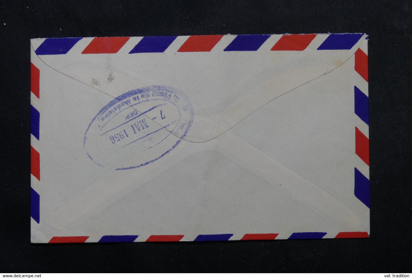 NOUVELLE HÉBRIDES - Enveloppe De Santo Pour La France En 1956 , Affranchissement Plaisant - L 63883 - Lettres & Documents