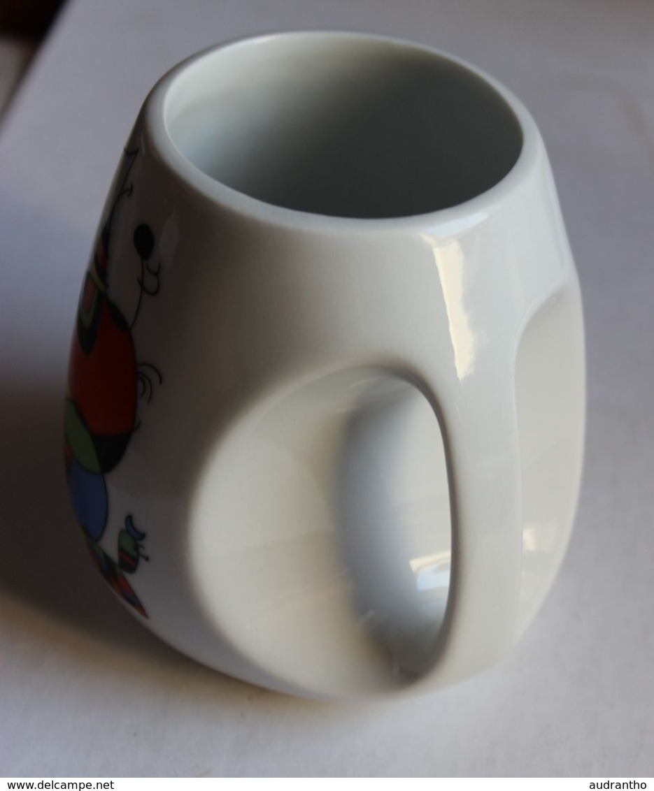 Rare Mug Collector Joan MIRO Porcelaine Espagne Colorful Atrwork ,peintre, Sculpteur, Graveur Et Céramiste Catalan - Tasses