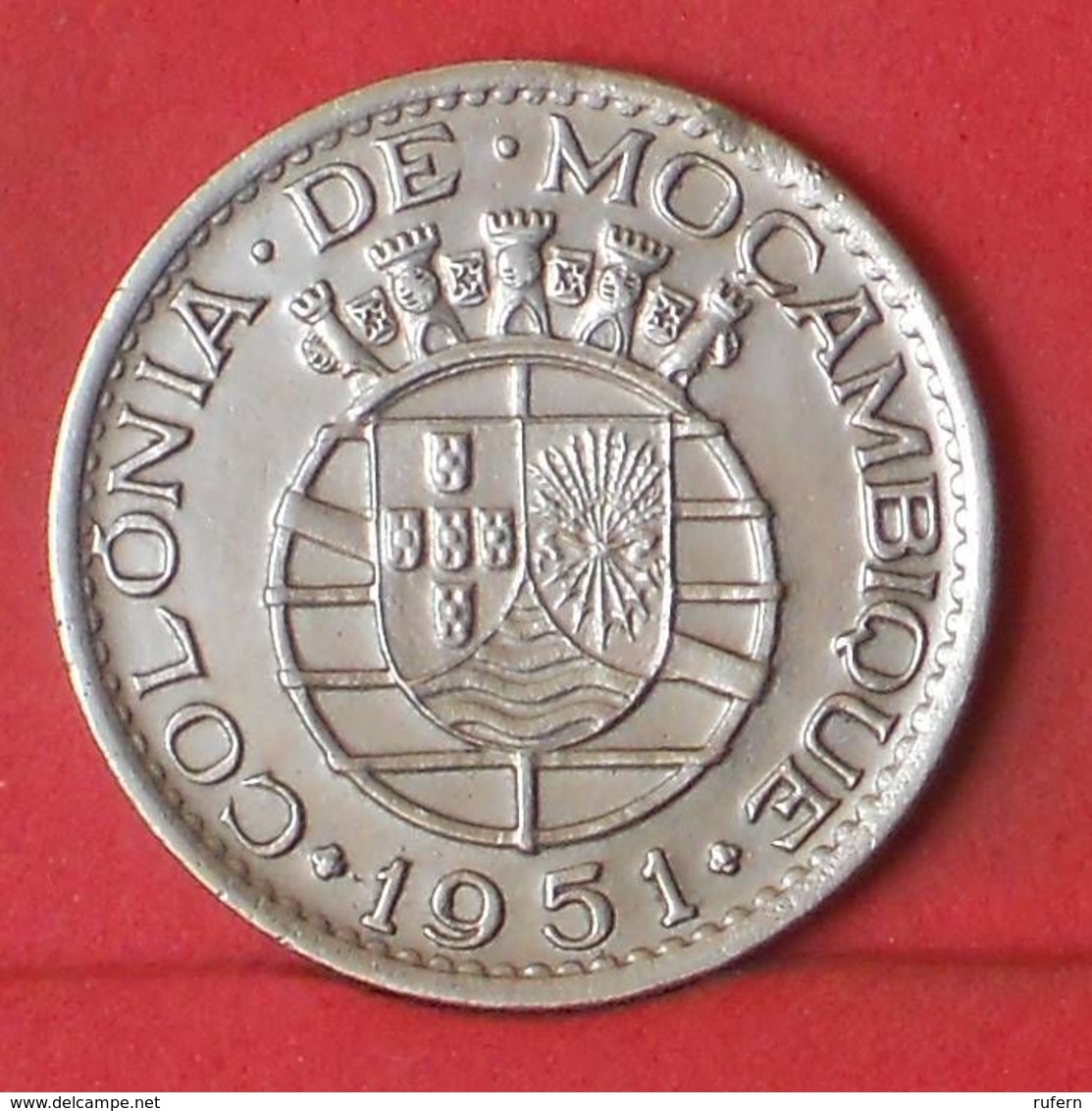 MOZAMBIQUE 1 ESCUDO 1951 -    KM# 77 - (Nº36351) - Mosambik