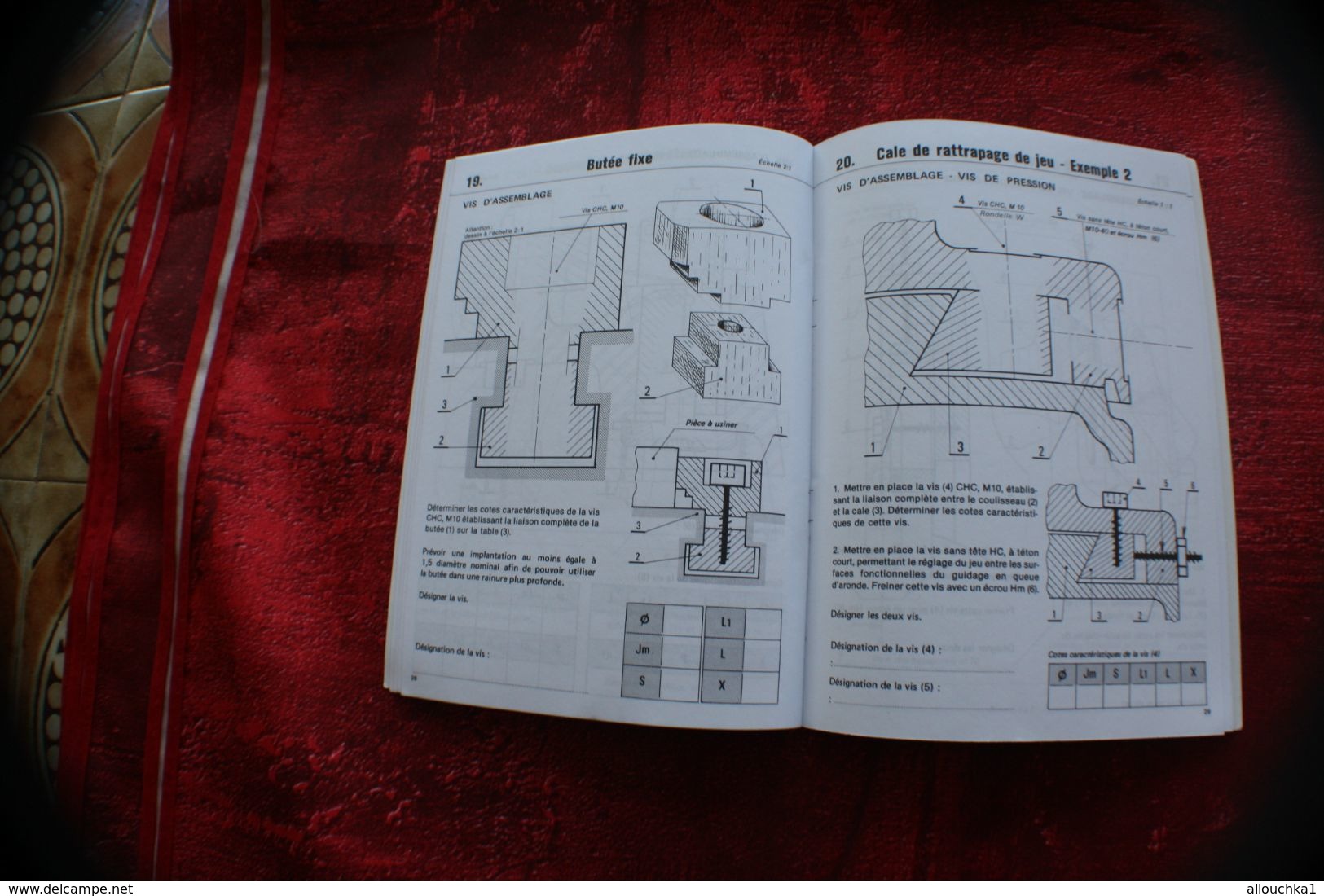 EXERCICES RAPIDES DE DESSIN INDUSTRIEL --LES ÉLÉMENTS DE LIAISON TECHNOLOGIE DE CONSTRUCTION CAHIER N° 5