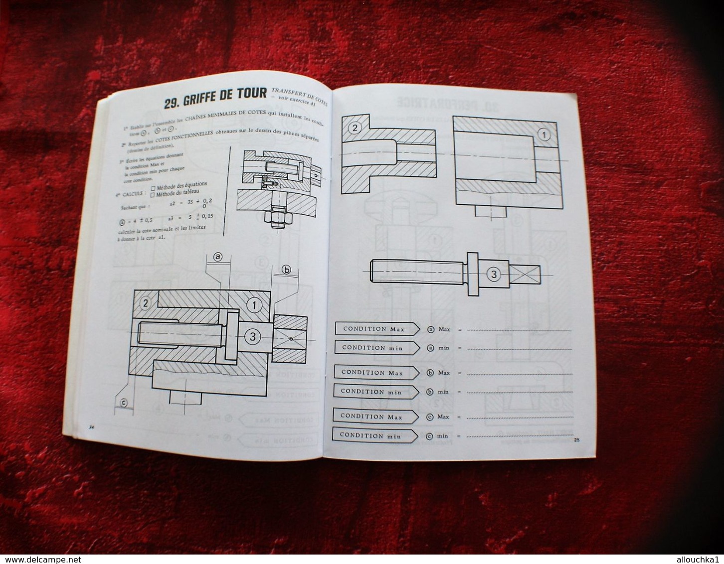 EXERCICES RAPIDES DE COTATION FONCTIONNELLE TECHNOLOGIE DE CONSTRUCTION CAHIER N° 4