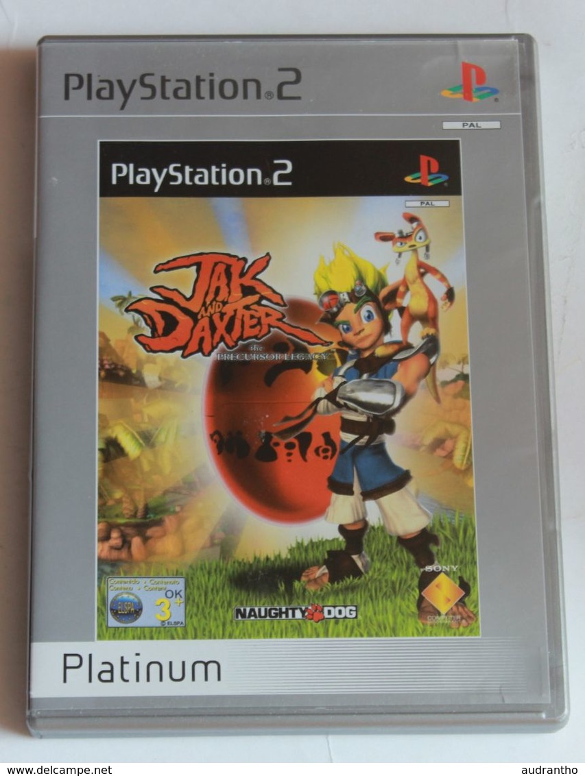 Jeu Playstation 2 JAK And DAXTER The Precursor Legacy 2001 - Playstation 2