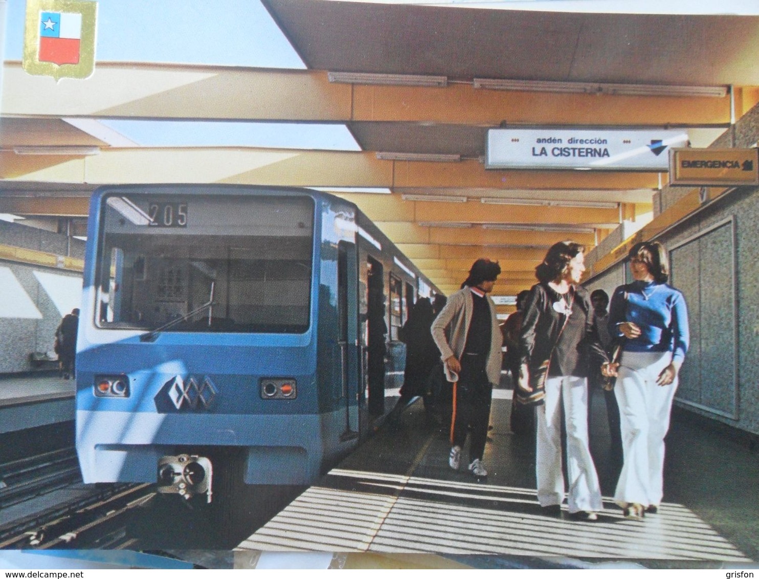 Metro Station Chile - Métro