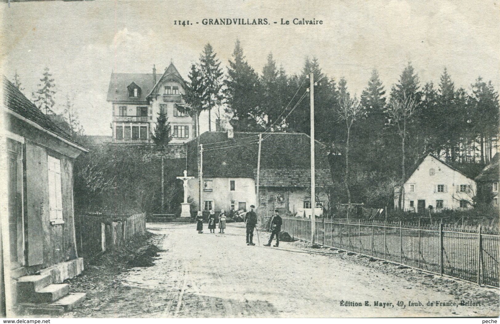 N°1365 R -cpa Grandvillars -le Calvaire- - Grandvillars