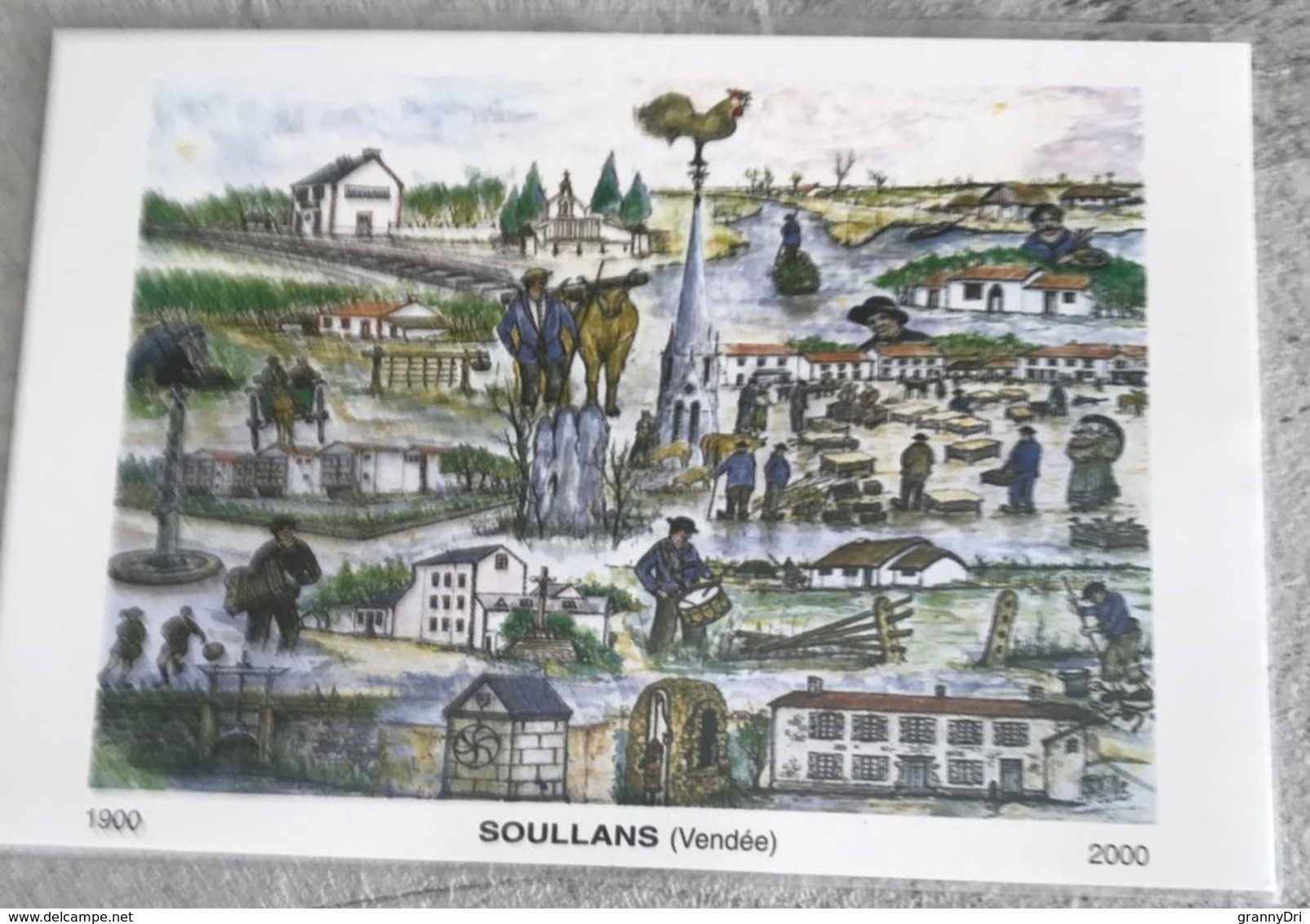 85 Soullans 2000 D Hier Et D Aujourd Hui -par Gui Jauffrit - Soullans