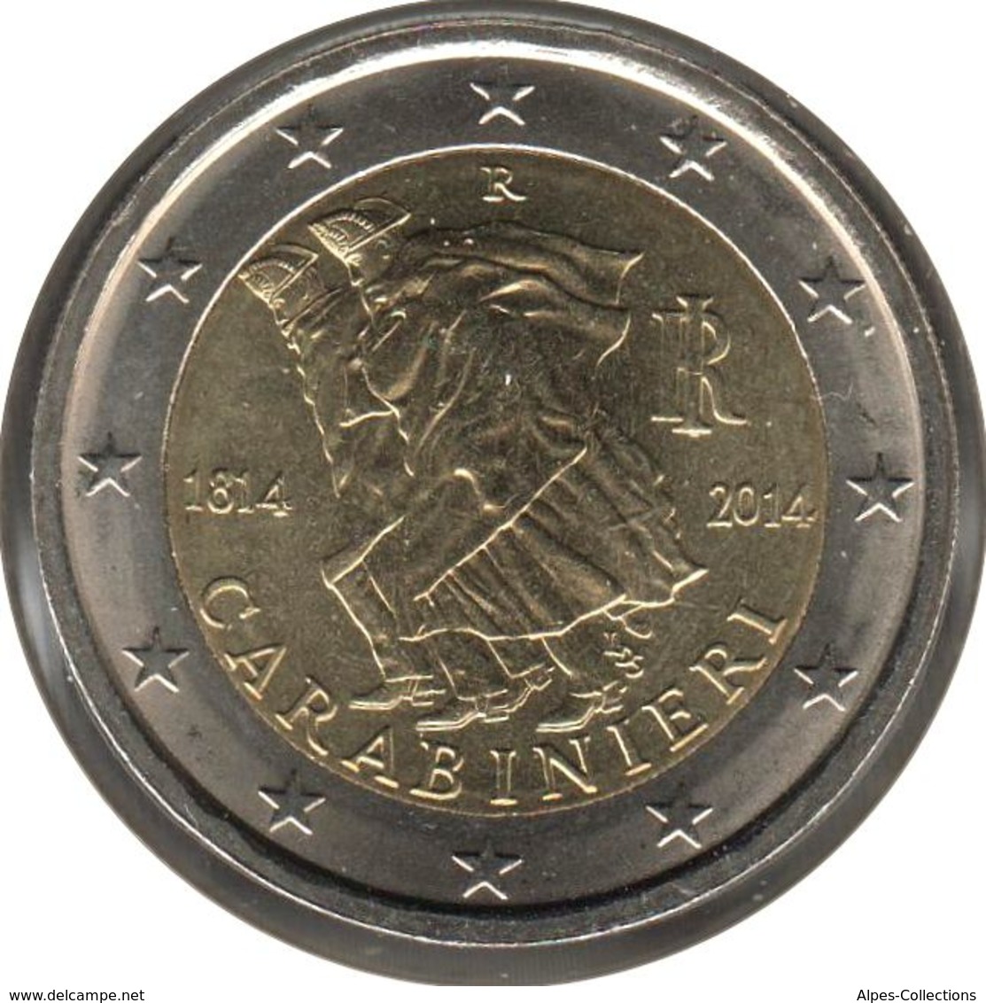 IT20014.2 - ITALIE - 2 Euros Commémo. Arma Dei Carabinieri - 2014 - Italia