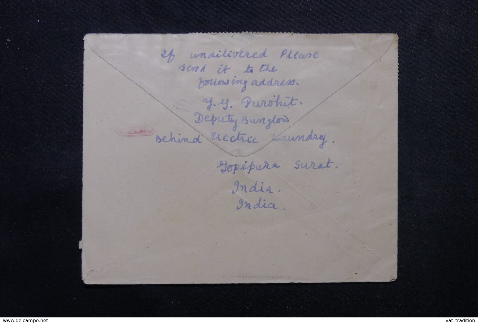 INDE - Entier Postal + Compléments De Jopepura Surat Pour Le Danemark - L 63962 - Briefe
