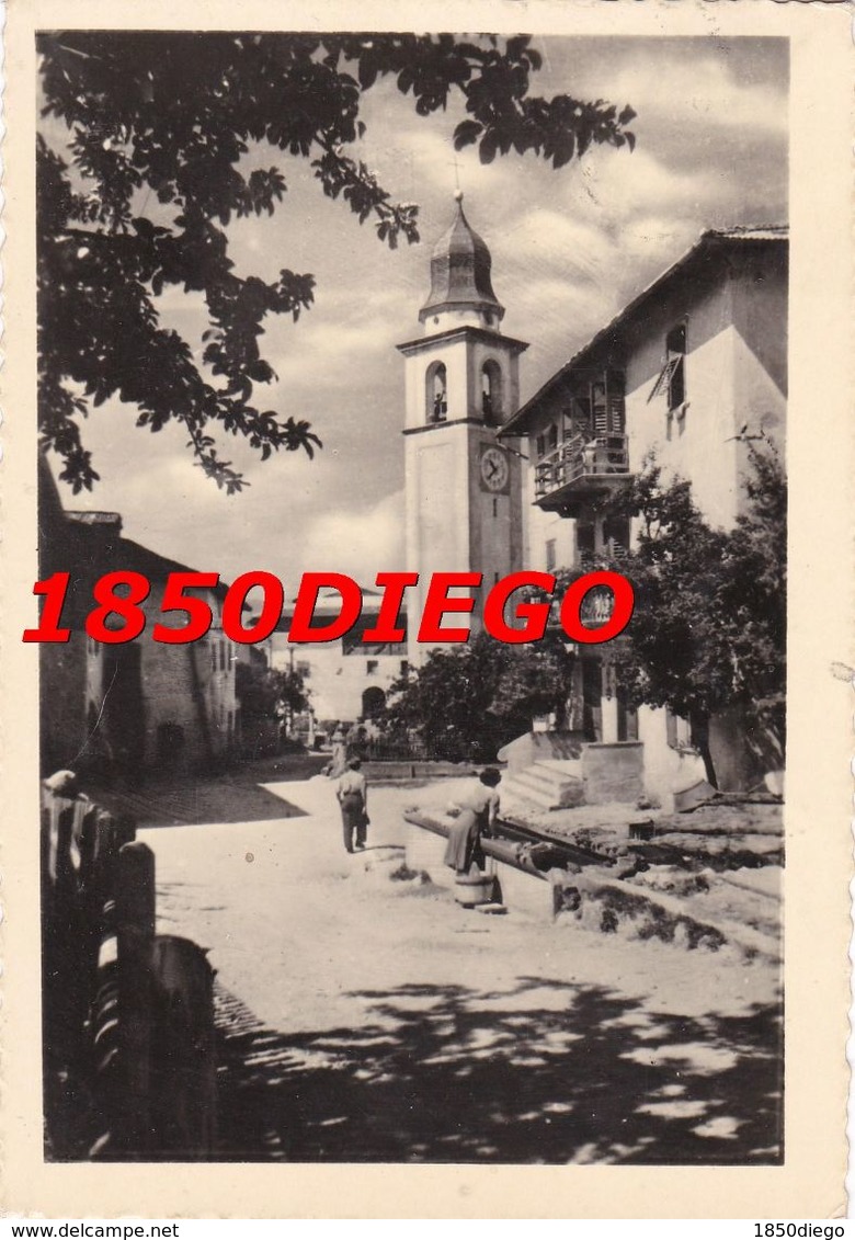 AMBLAR - INGRESSO AL PAESE F/GRANDE VIAGGIATA 1956? ANIMATA - Trento