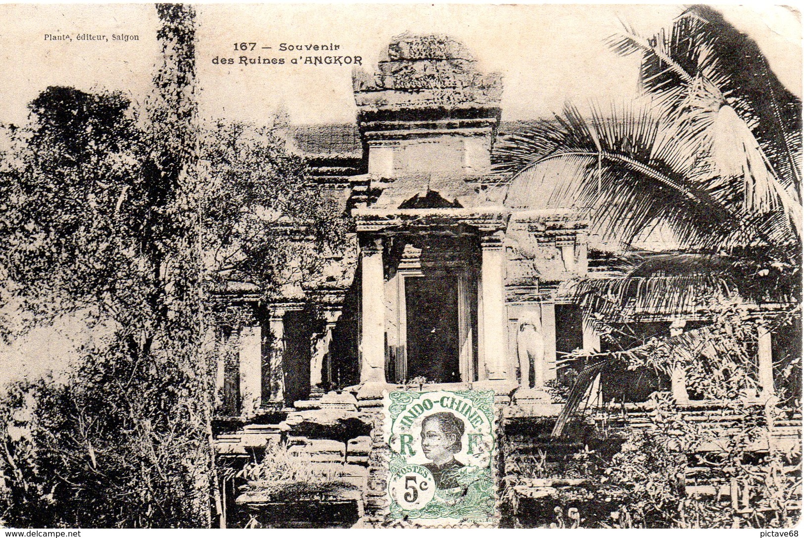 VIET-NAM / INDOCHINE / CAMBODGE /  CPA RUINES D'ANGKOR - Cambodge