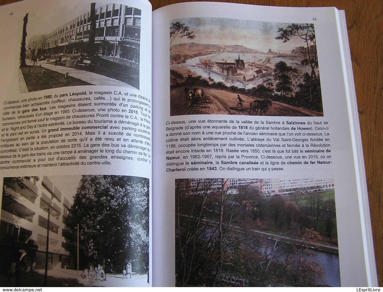 L' EVOLUTION ARCHITECTURALE DE NAMUR Volume 2 Régionalisme Guerre 40 45 Architecture Commerce Hopital Gare Citadelle