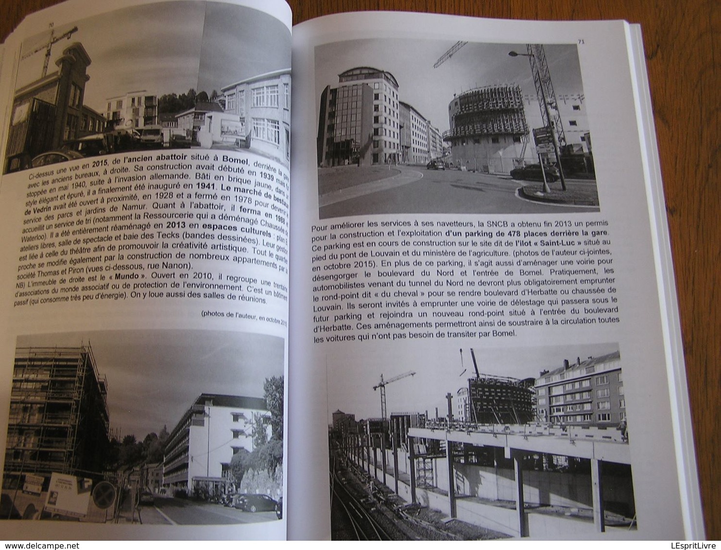 L' EVOLUTION ARCHITECTURALE DE NAMUR Volume 2 Régionalisme Guerre 40 45 Architecture Commerce Hopital Gare Citadelle