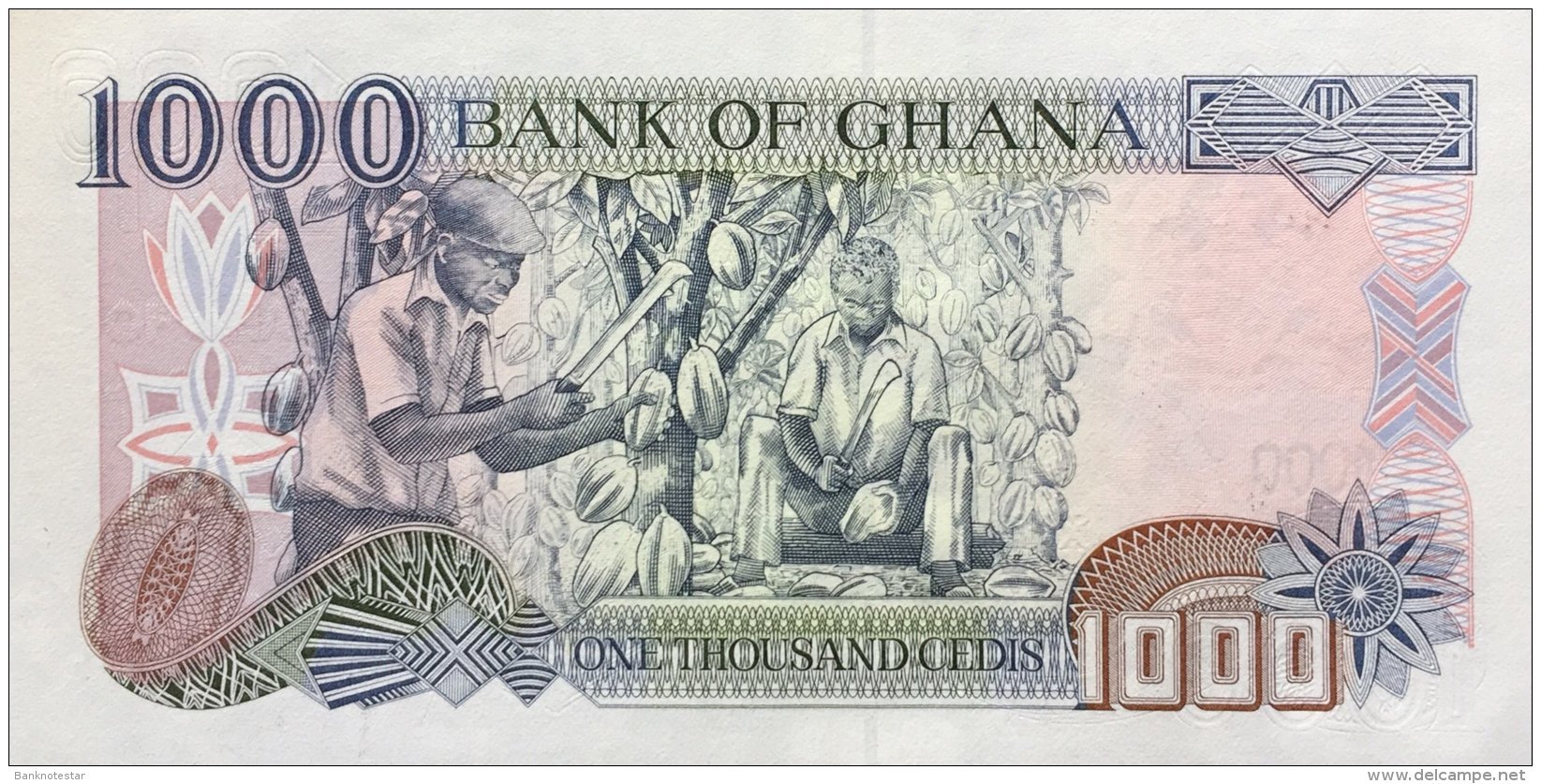 Ghana 1.000 Cedis, P-32h (2.9.2002) - UNC - Ghana