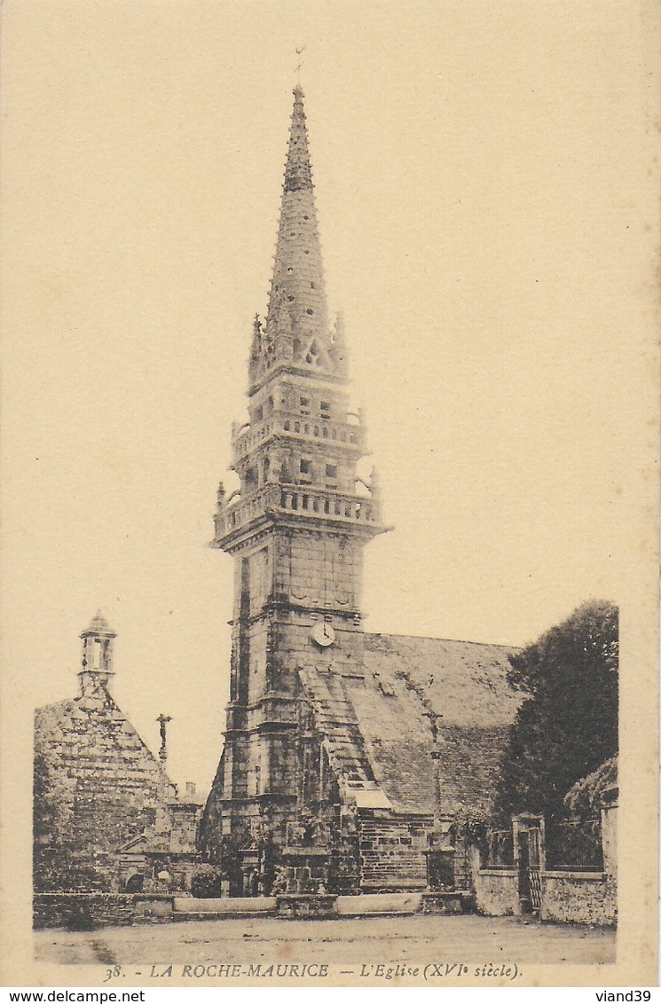 La Roche Maurice - L'église (XVIe S.) - La Roche-Maurice